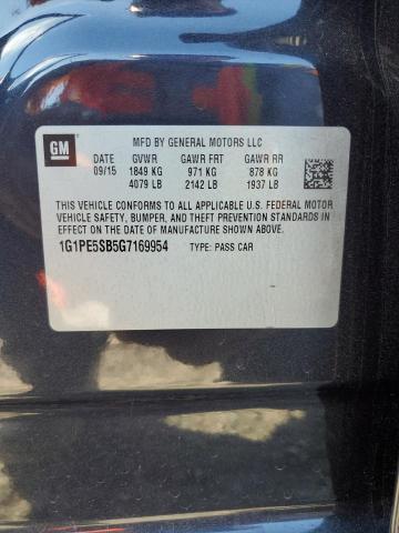 2016 CHEVROLET CRUZE LIMI - 1G1PE5SB5G7169954