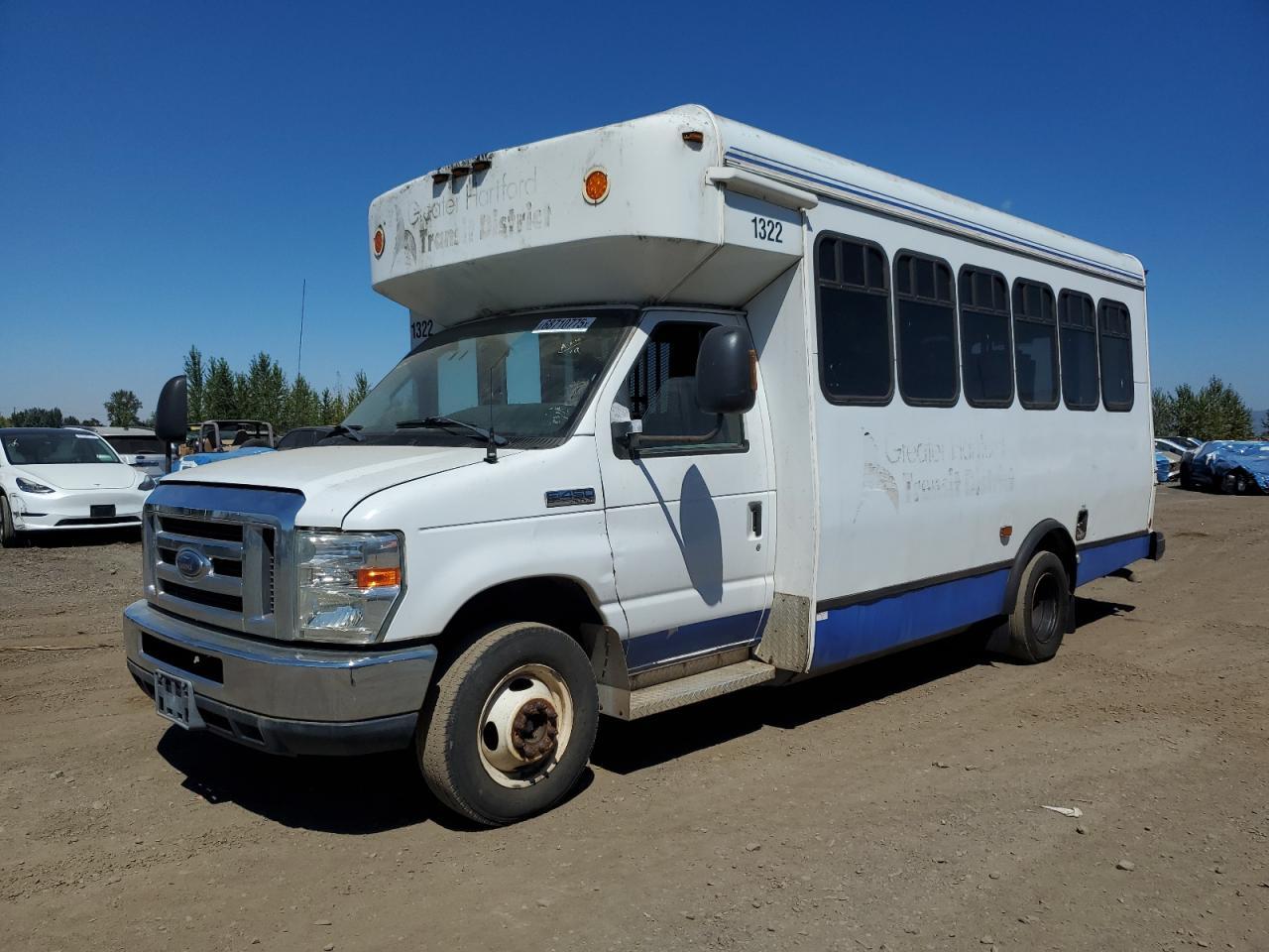 Lot #3291230982 2013 FORD E450 BUS
