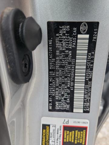 2017 TOYOTA CAMRY LE 4T1BF1FK8HU640155