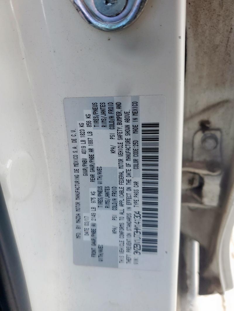 2017 MAZDA 3 SPORT - 3MZBN1U73HM141304