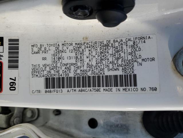 2014 TOYOTA TACOMA DOU #3261908984