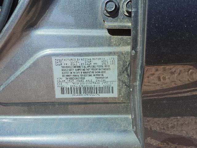 2022 NISSAN SENTRA SV - 3N1AB8CV2NY216596