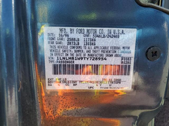 1996 LINCOLN TOWN CAR E #3305442168