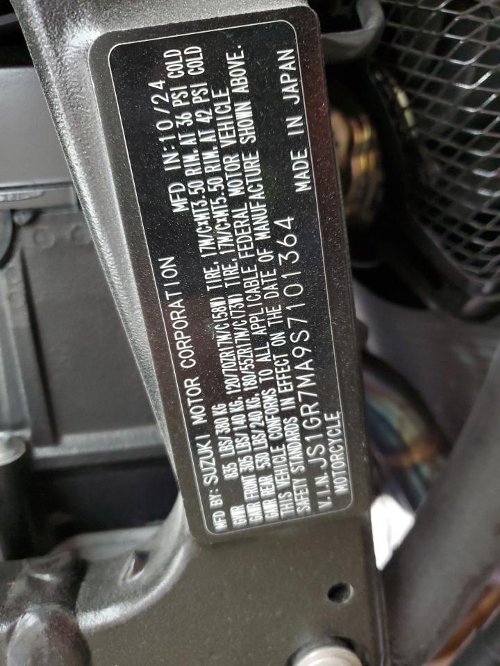 Lot #3287669036 2025 SUZUKI GSX-R750