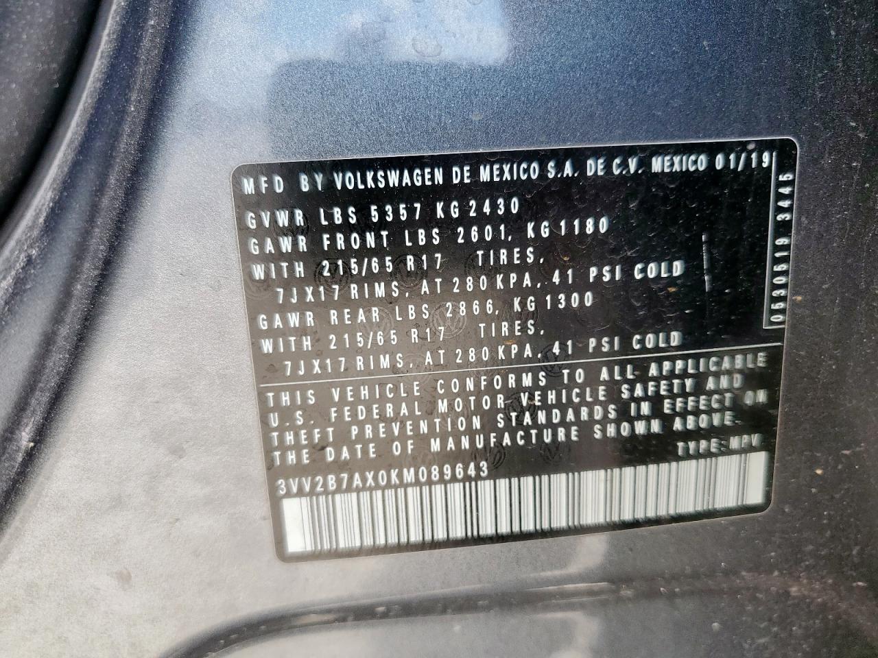 VOLKSWAGEN TIGUAN SE