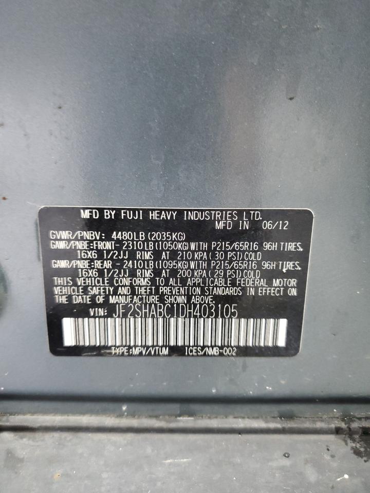 SUBARU FORESTER 2.5X