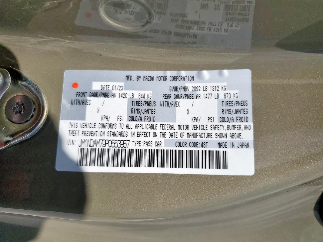 2023 MAZDA MX-5 MIATA - JM1NDAM79P0553957