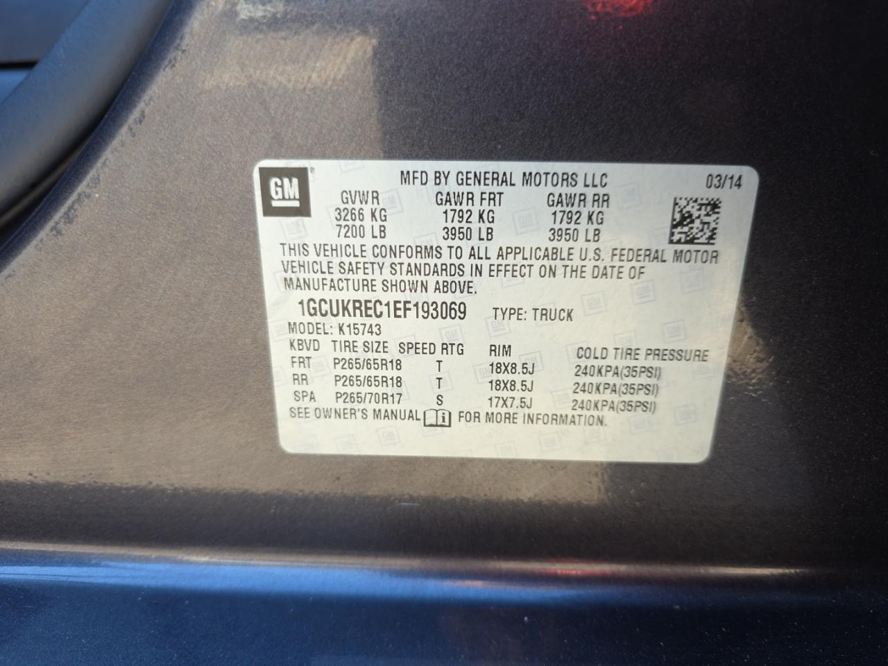 CHEVROLET SILVERADO K1500 LT