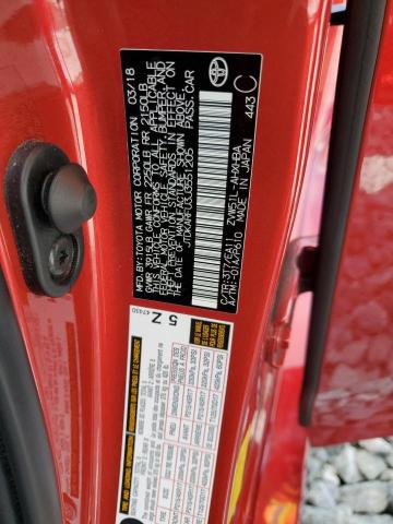 2018 TOYOTA PRIUS JTDKARFU3J3551205