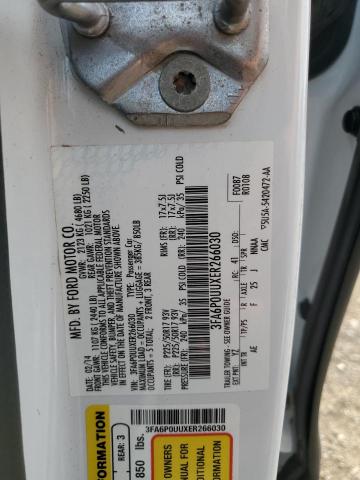 2014 FORD FUSION S H - 3FA6P0UUXER266030