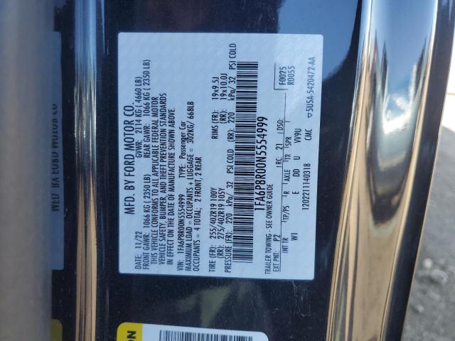 2022 FORD MUSTANG MACH I 1FA6P8R00N5554999