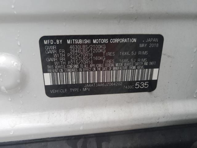 2018 MITSUBISHI ECLIPSE CROSS ES - JA4AT3AA6JZ064202