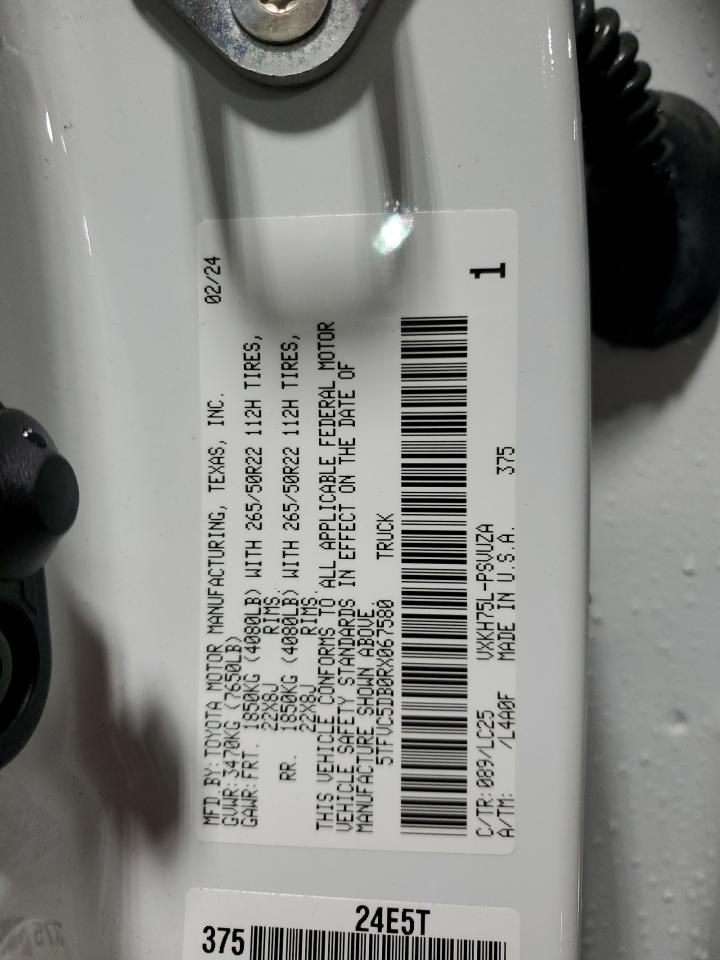 TOYOTA TUNDRA CREWMAX CAPSTONE