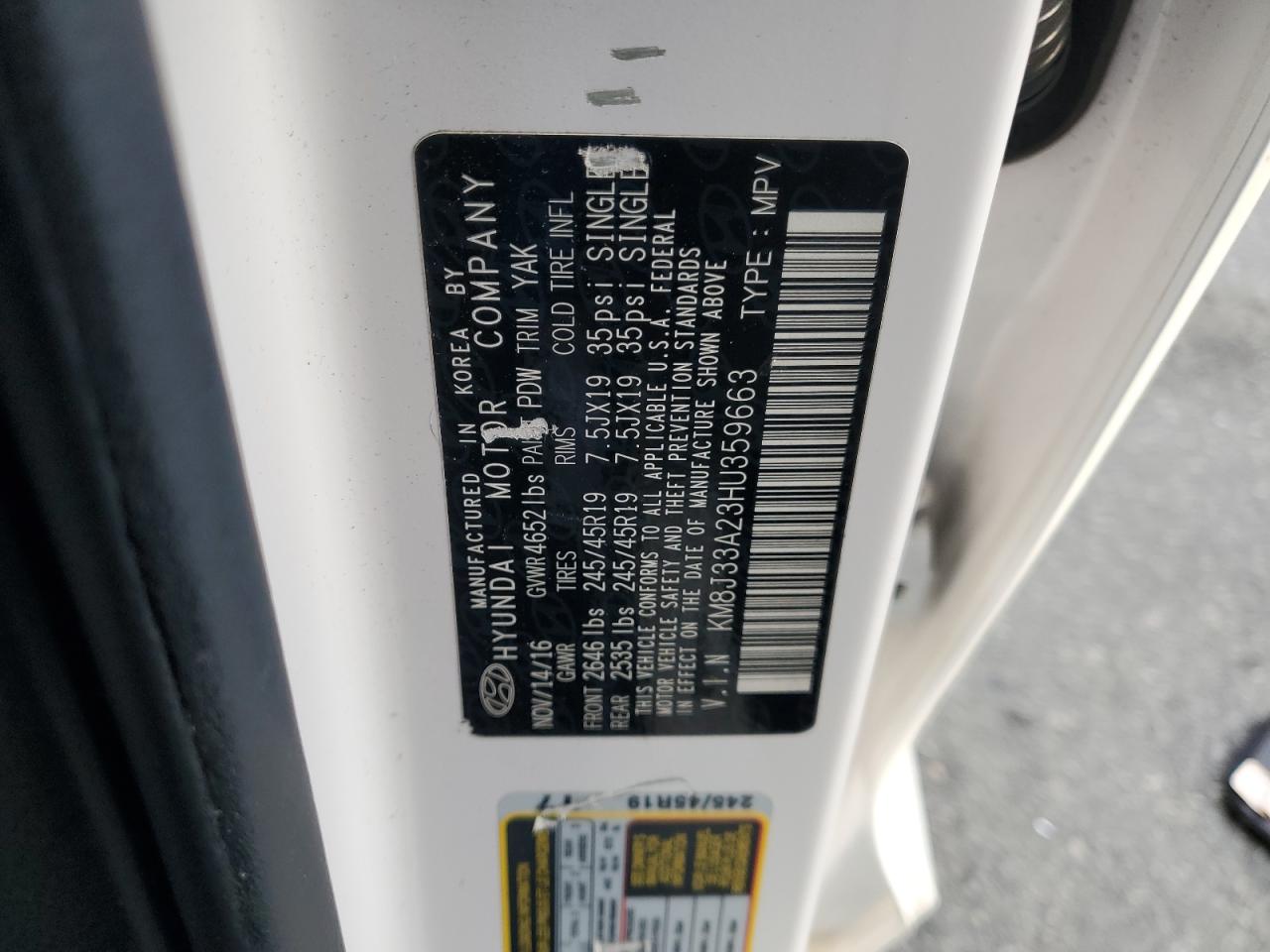 HYUNDAI TUCSON LIMITED