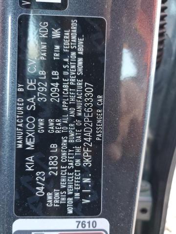 2023 KIA FORTE LX - 3KPF24AD2PE633307