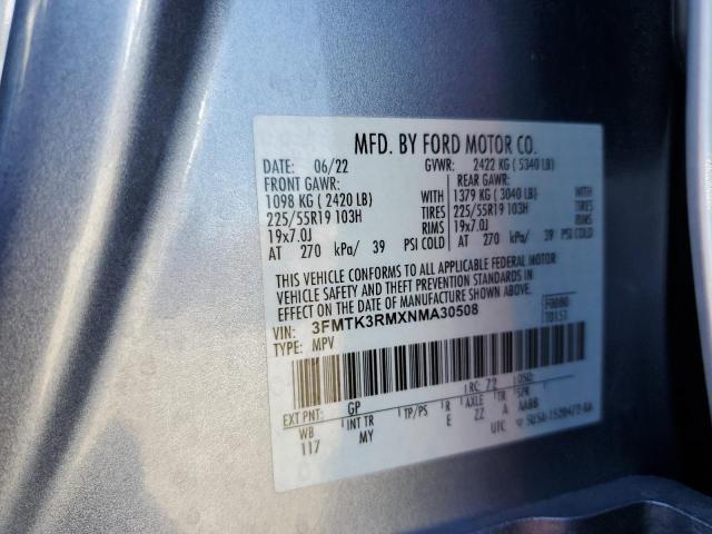 2022 FORD MUSTANG MA - 3FMTK3RMXNMA30508