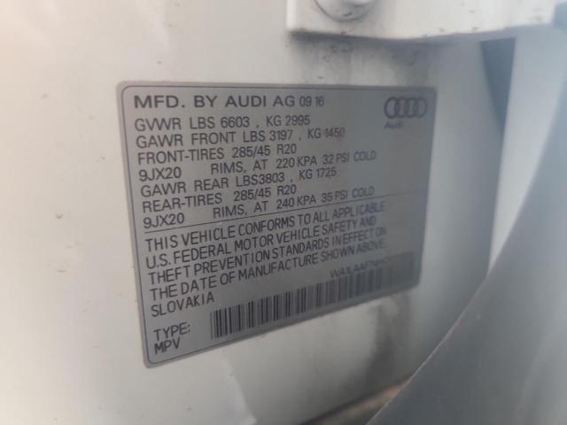 2017 AUDI Q7 PREMIUM WA1LAAF74HD028838
