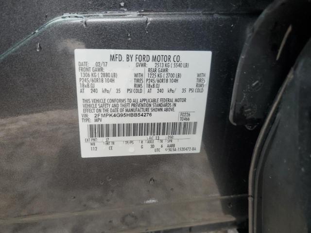 2017 FORD EDGE SE - 2FMPK4G95HBB54276