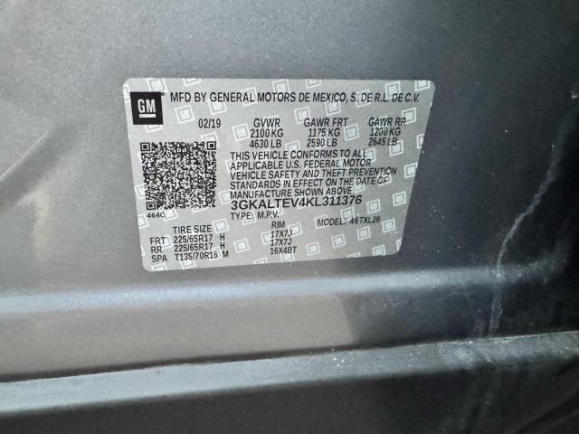 2019 GMC TERRAIN SL - 3GKALTEV4KL311376