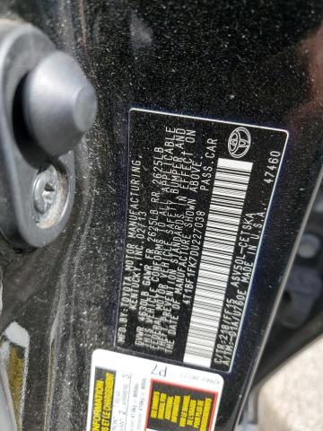 2013 TOYOTA CAMRY L - 4T1BF1FK7DU227038