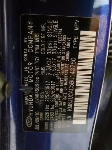 2011 HYUNDAI TUCSON GLS #3264647950