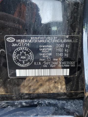 2015 HYUNDAI SONATA SE - 5NPE24AF3FH031068