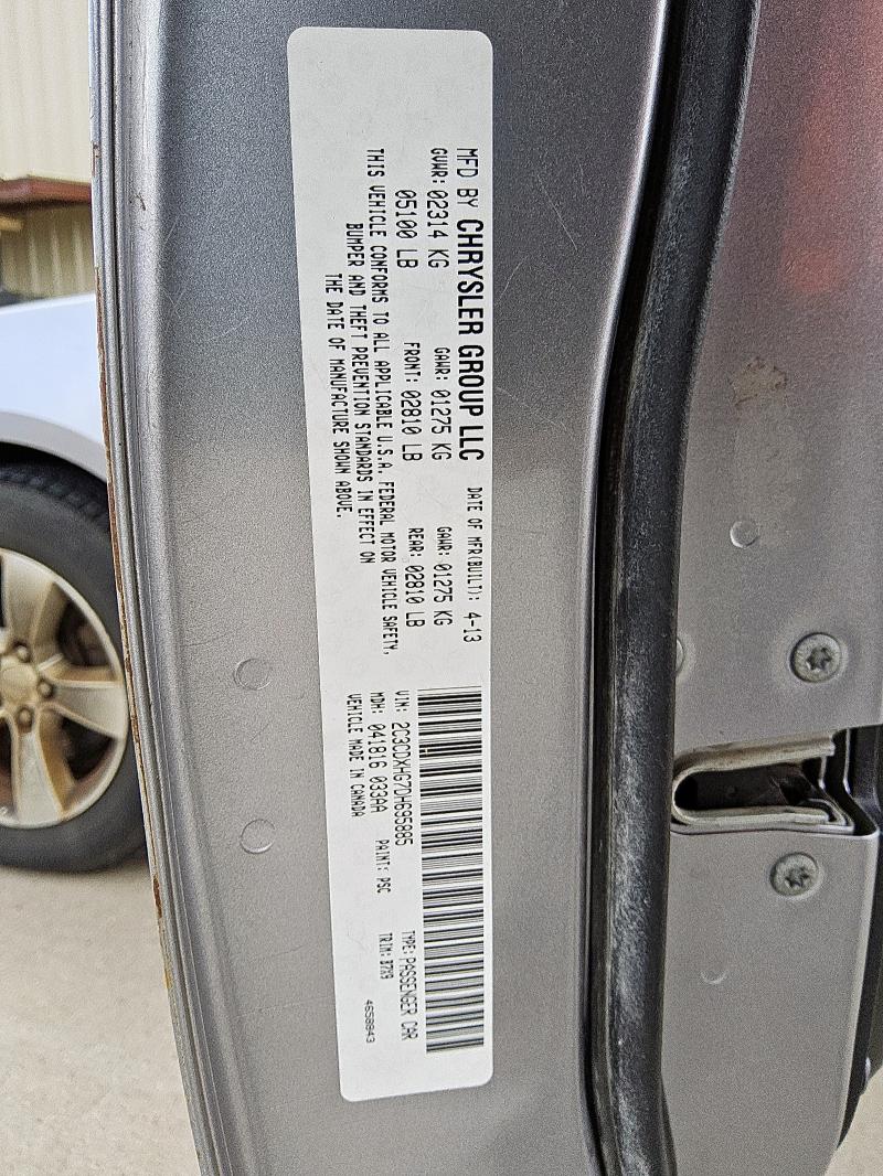 2013 DODGE CHARGER SX #3303669933