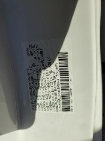 2025 HONDA ODYSSEY ELITE 5FNRL6H93SB019974