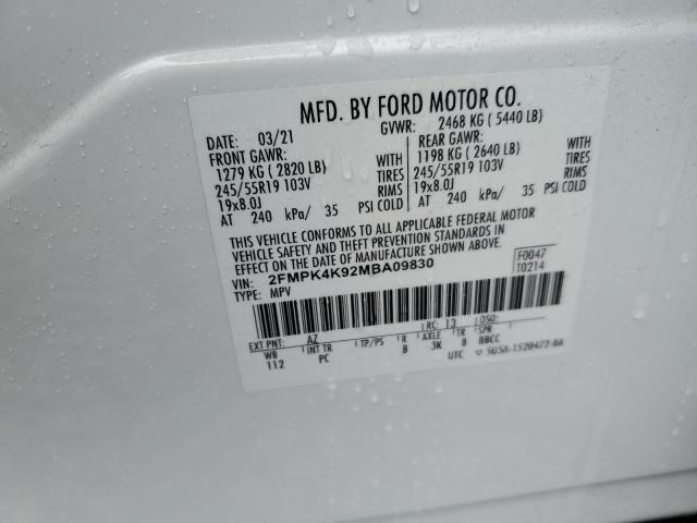 2021 FORD EDGE TITAN #3297956855