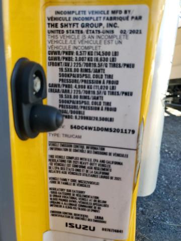 2021 ISUZU NPR HD #3273732385