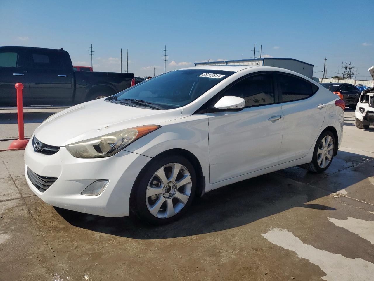 Lot #3284964956 2013 HYUNDAI ELANTRA GL