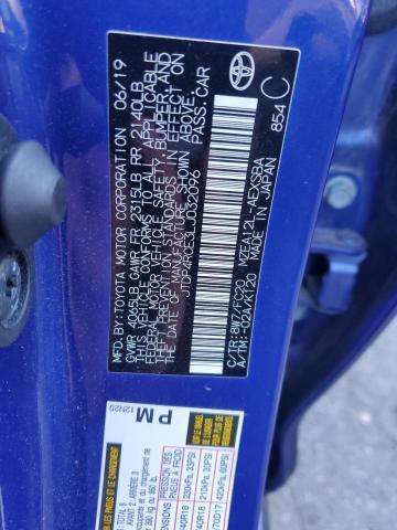 2020 TOYOTA COROLLA SE - JTDP4RCE3LJ032096