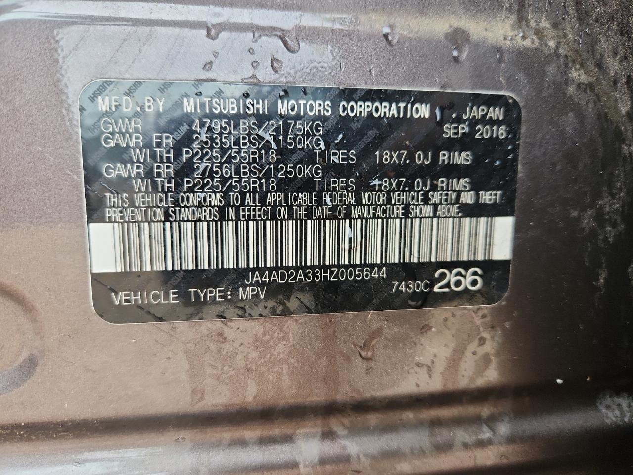 MITSUBISHI OUTLANDER ES