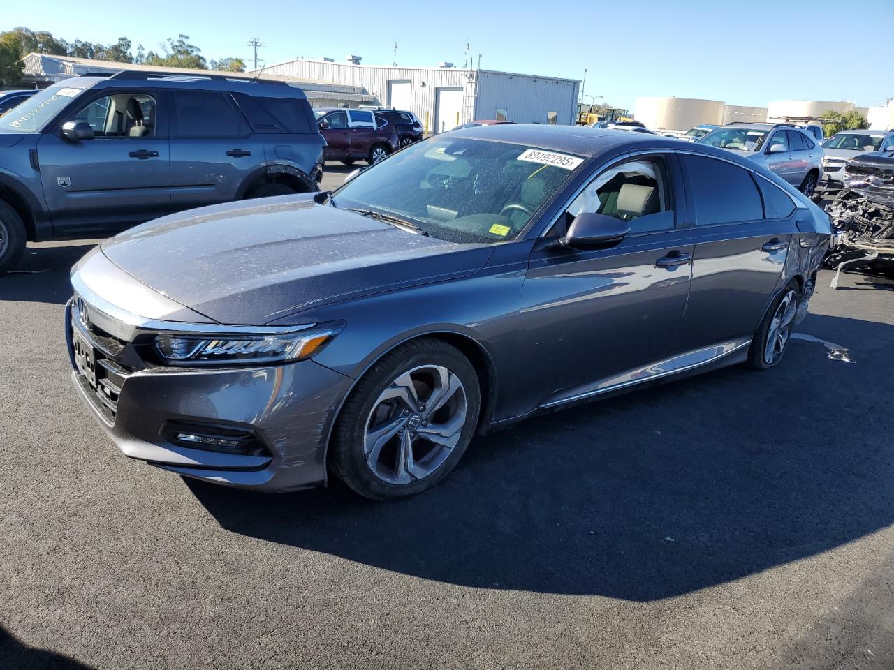 Lot #3302687047 2018 HONDA ACCORD EXL