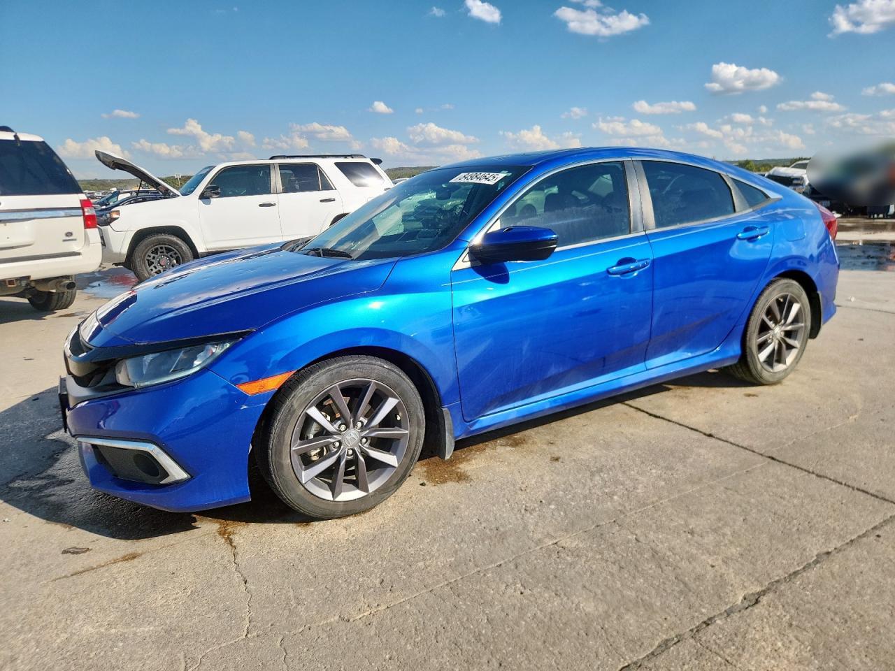 Lot #3278857105 2020 HONDA CIVIC EX