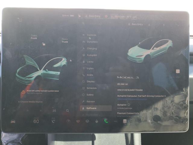 2024 TESLA MODEL 3 #3296896846