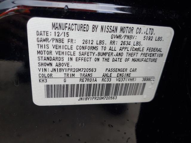 2016 INFINITI Q70L 3.7 JN1BY1PR2GM720563