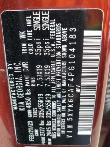 2023 KIA SPORTAGE X - 5XYK6CAF4PG104183