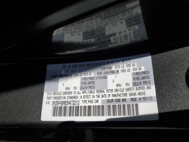 2025 MAZDA 3 SELECT S 3MZBPABM6SM472212