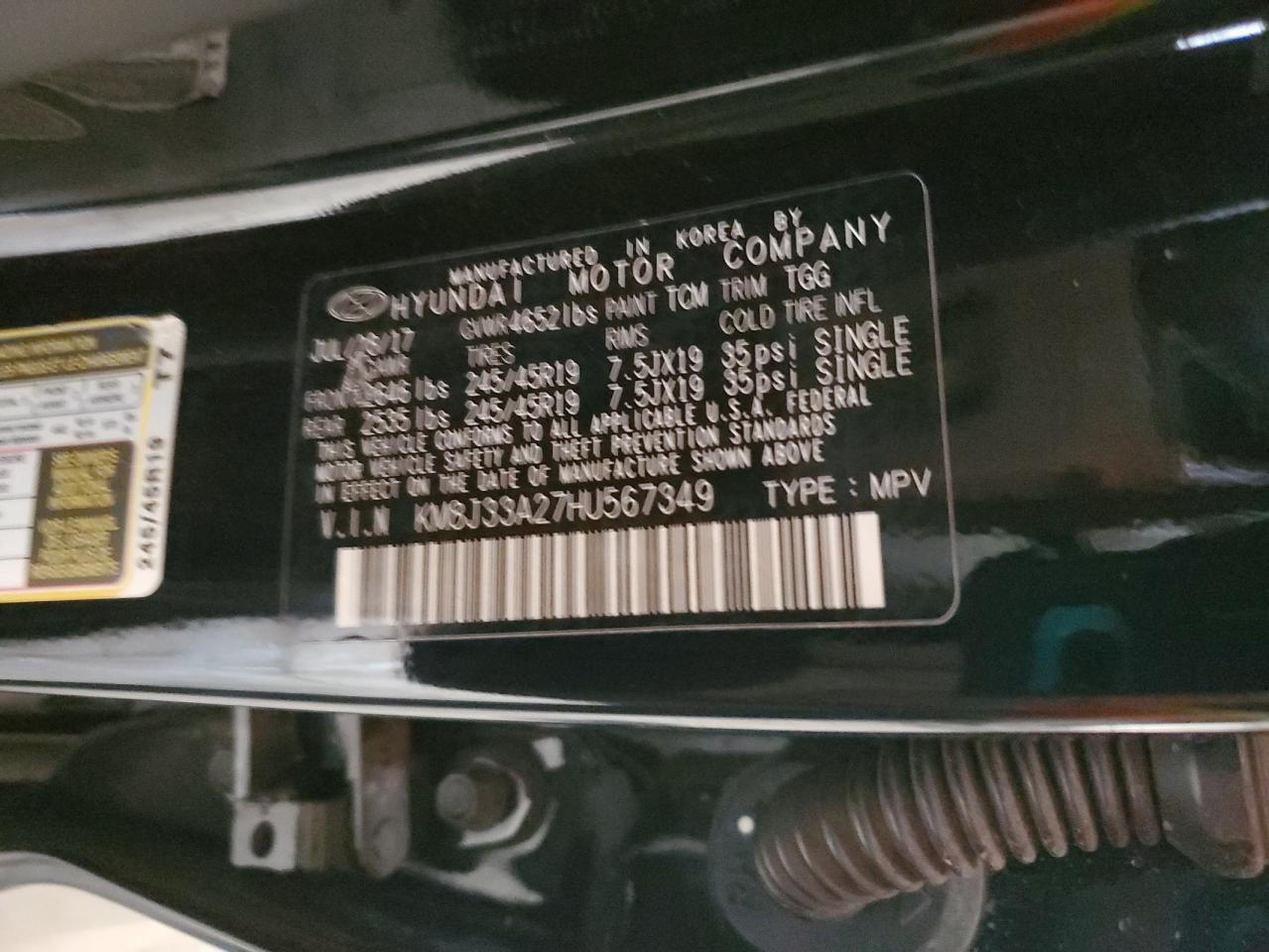 HYUNDAI TUCSON LIMITED