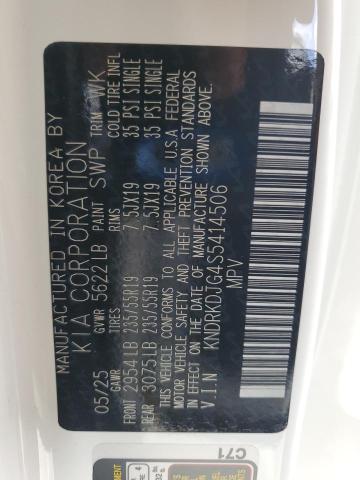 2025 KIA SORENTO SX - KNDRKDJG4S5414506