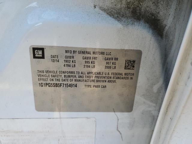 2015 CHEVROLET CRUZE LTZ 1G1PG5SB5F7154914