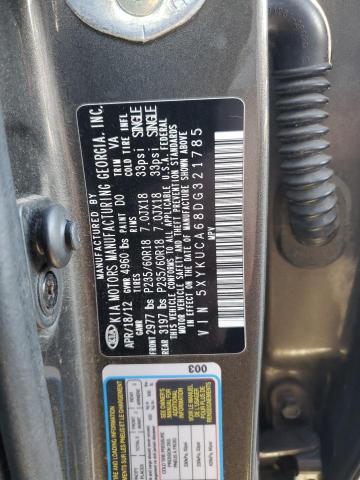 2013 KIA SORENTO EX - 5XYKUCA68DG321785