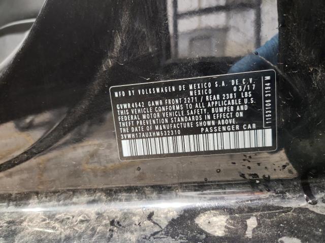 2017 VOLKSWAGEN GOLF ALLTR - 3VWH17AUXHM532310