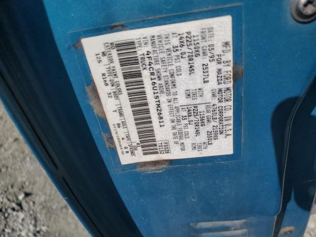 1995 MAZDA B3000 CAB #3284027802