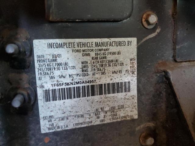 2021 FORD F59 #3304517434