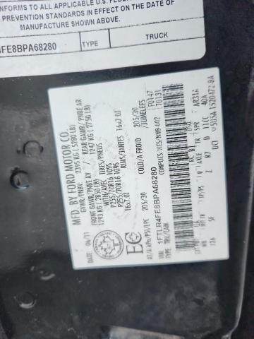 2011 FORD RANGER SUP - 1FTLR4FE8BPA68280