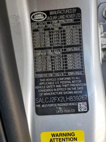 2020 LAND ROVER DISCOVERY #3285749663