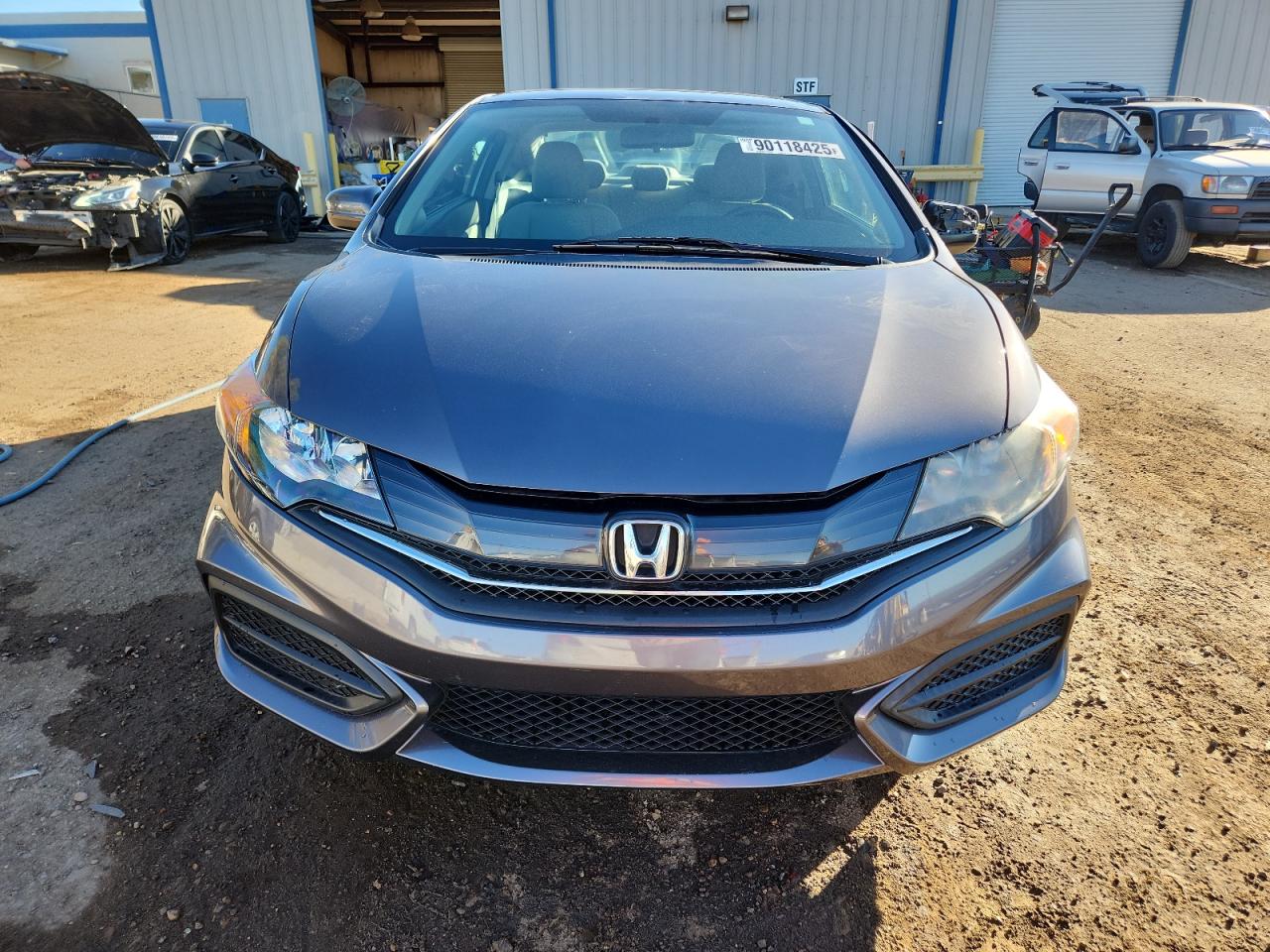 Lot #3310362953 2014 HONDA CIVIC LX
