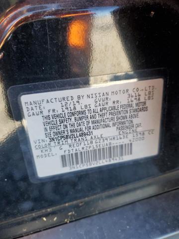 2020 NISSAN KICKS S - 3N1CP5BV2LL489431